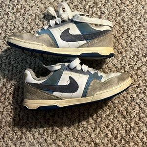 Nike Air Force 1 Blue and Grey 2y